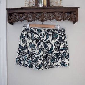 {Loft} Paisley Shorts